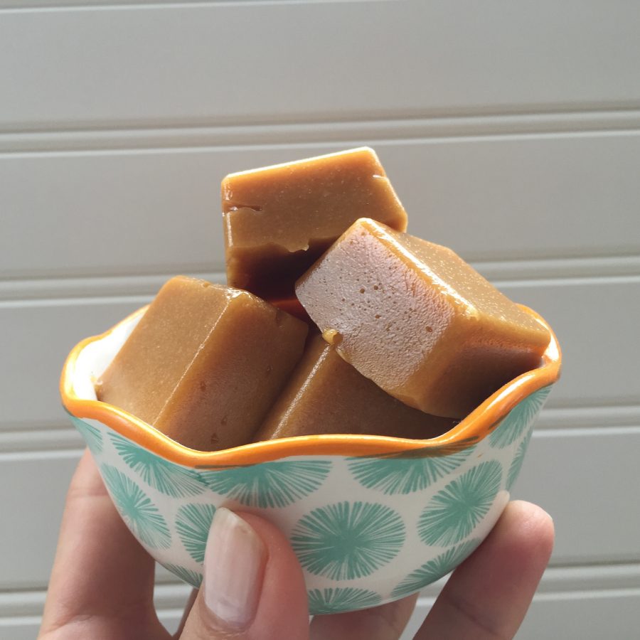 Tahini Caramel Chews