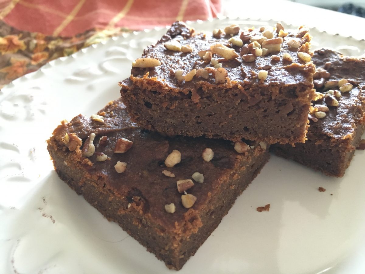 No-Grain Pumpkin Brownie Recipe