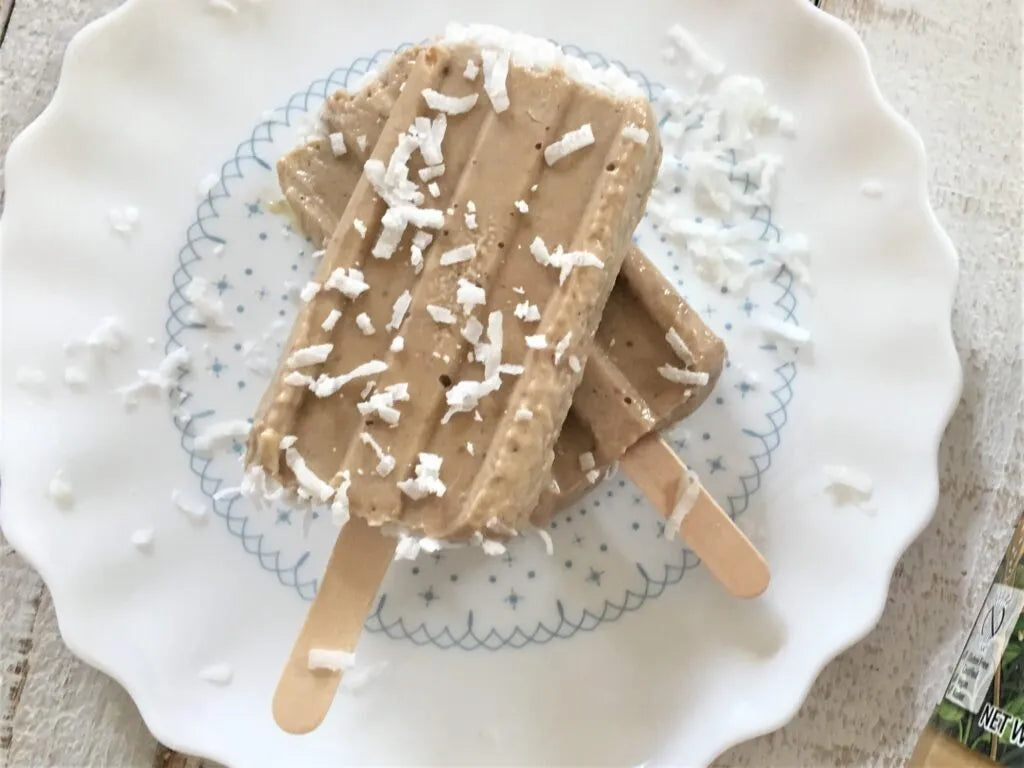Caramel Tahini Popsicle Recipe
