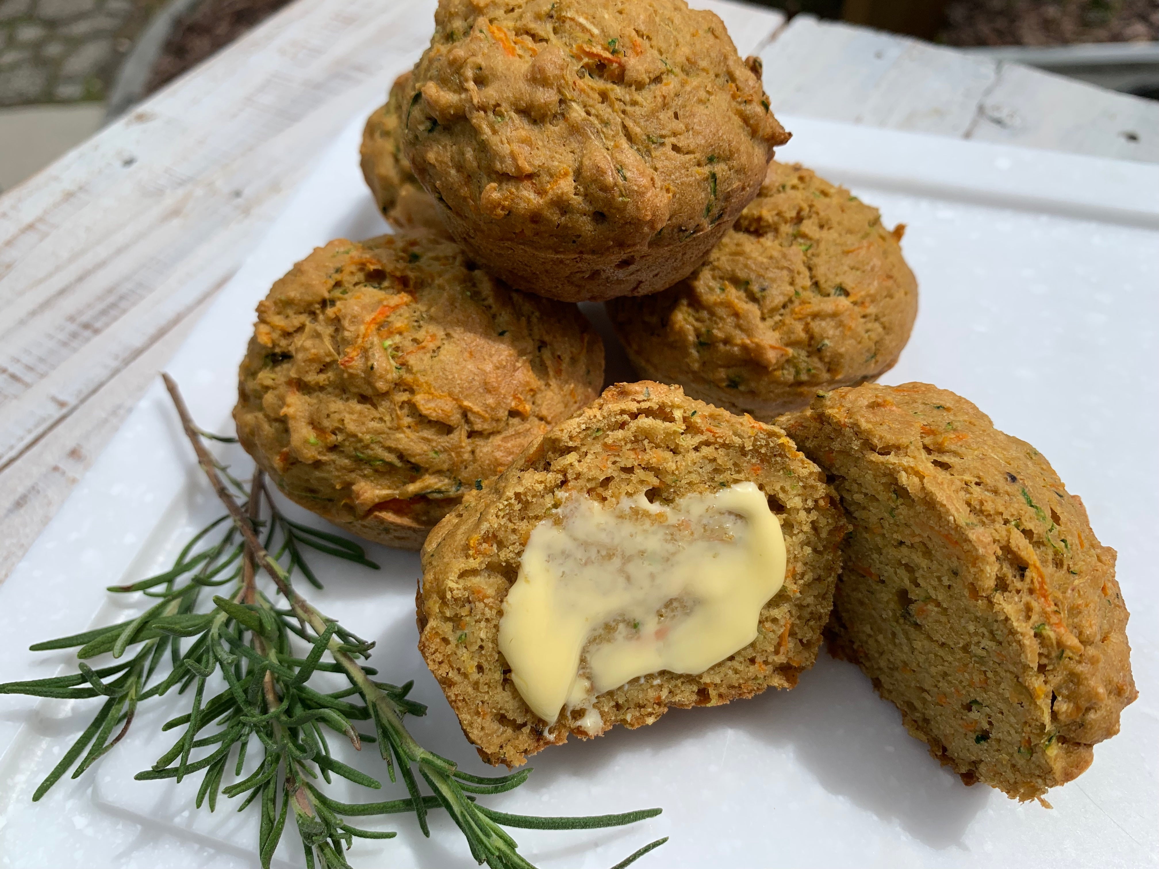 Veggie Tahini Biscuits Recipe