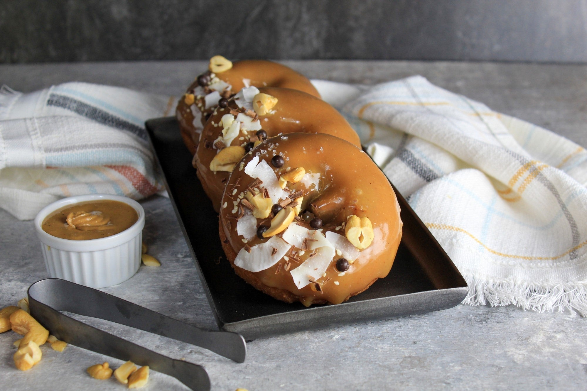 Maple Cashew Donuts Recipe