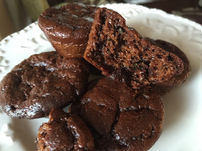 Chocolate Zucchini Muffins