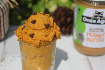Edible Pumpkin Chocolate Chip Cookie Dough