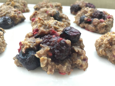 Triple Berry Breakfast Cookies