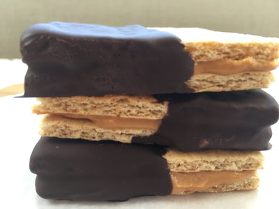Chocolate Dipped Peanut Butter Crackers