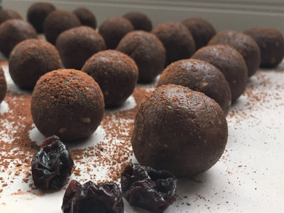 Cherry Bombs Energy Bites