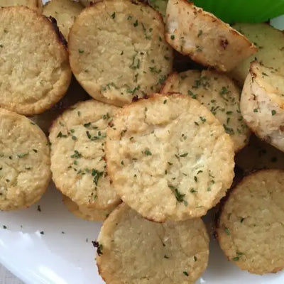 Cauliflower Tahini Tots