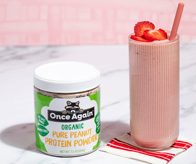 Strawberry-Mango Protein Smoothie