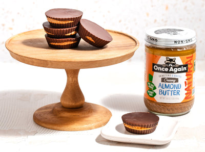Dark Chocolate Almond Butter Cups