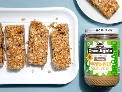 No-Bake Sunflower Seed Butter Granola Bars