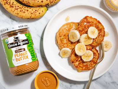 Peanut Butter Banana Pancakes