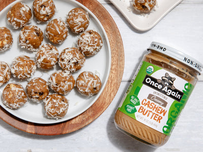 Cashew-Coconut Snack Bites
