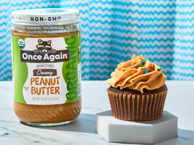 Chocolate Cupcakes with Peanut Butter Frosting