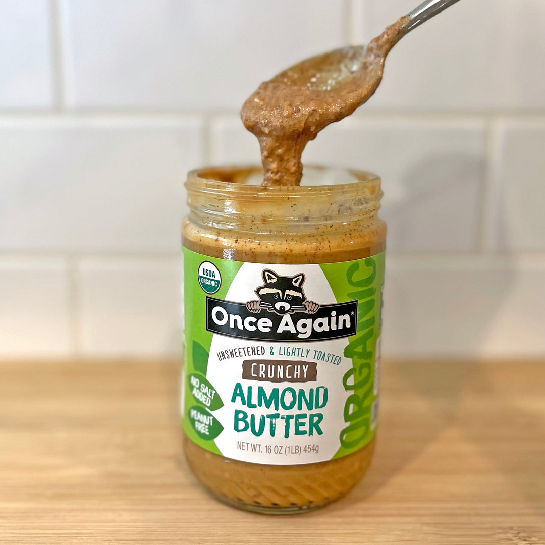 almond butter glutathione Try once Healthy Fats All Natural No Trans Fats High Fiber (12%) No Cholesterol Vegan Organic Creamy Almond Butter, Toasted