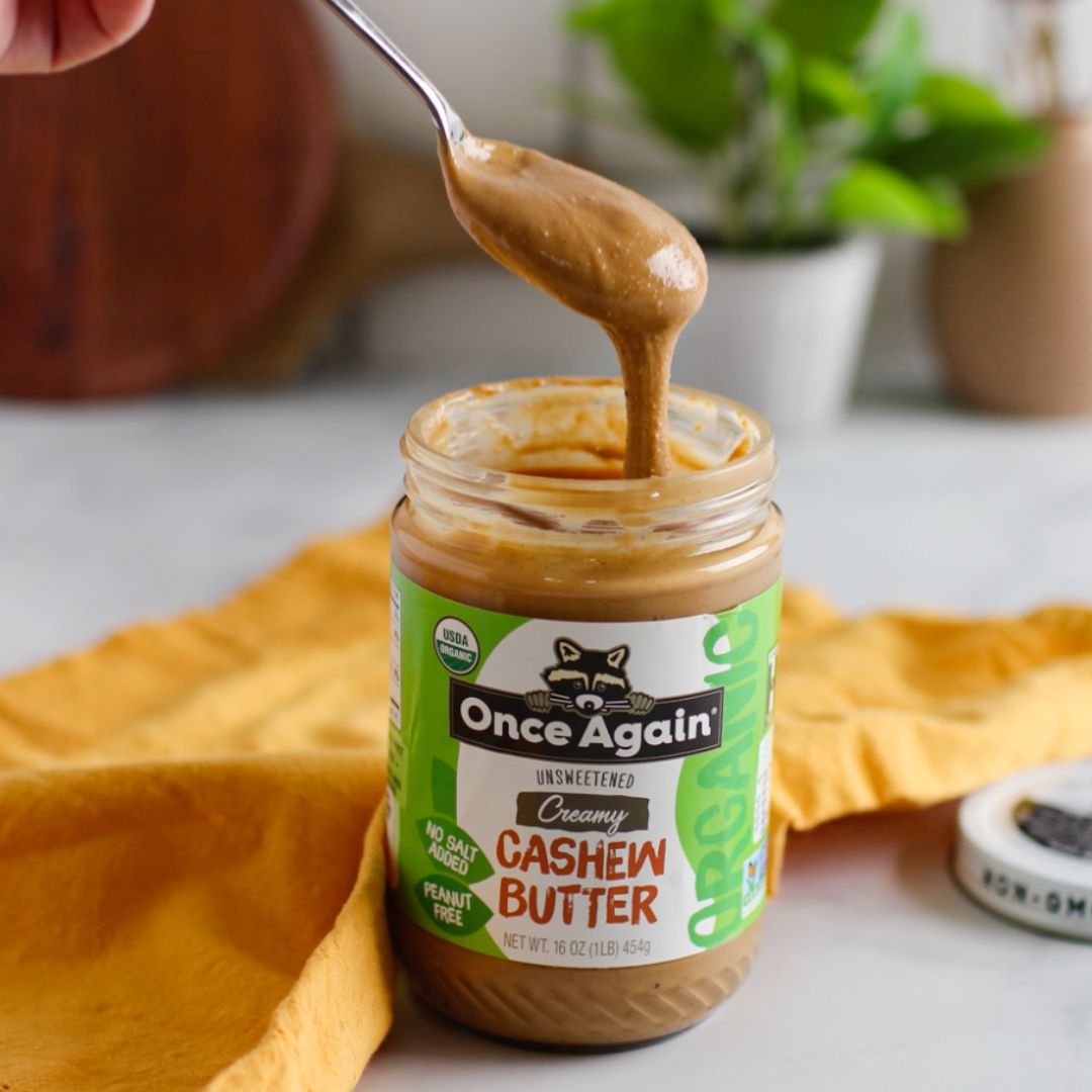 Once Again Organic Creamy Cashew Butter, Unsweetened